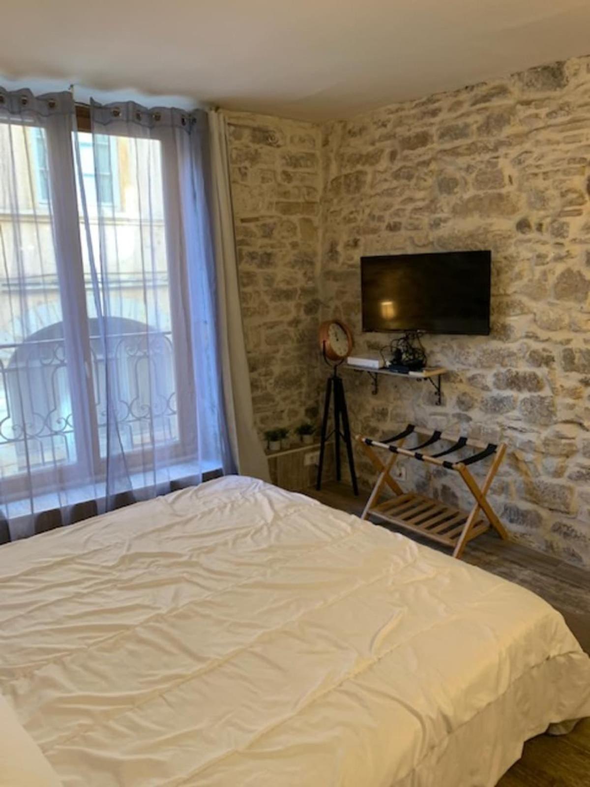Studio With Exposed Stone Vieux Lyon ليون المظهر الخارجي الصورة
